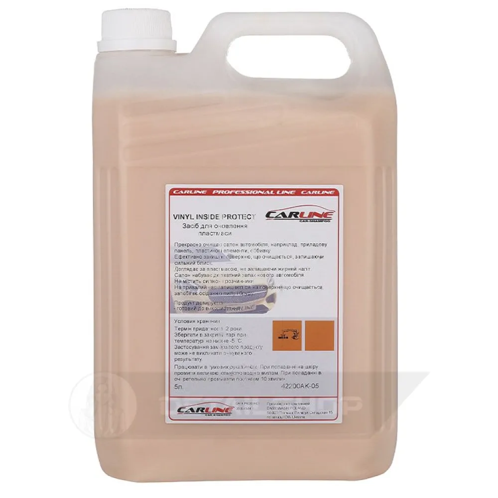 Carline Vinyl Inside Protect 5 л - очисник та захист внутрішнього пластику салону авто